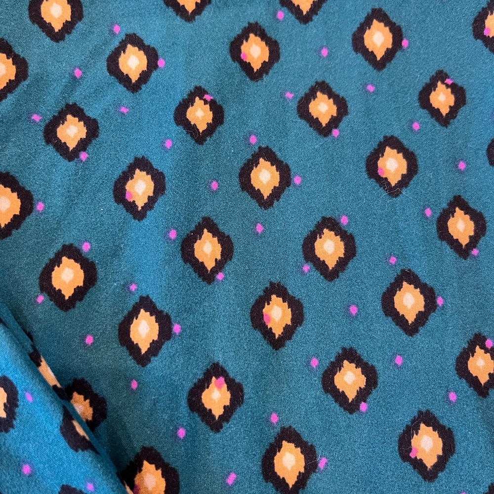 LuLaRoe Leggings - Size OS - Teal - Picture 3 of 4